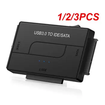 1/2/3PCS USB 3.0 Adapteris, Kietojo Disko Adapteris Kabelio Konverteris Universalus 2.5/3.5 Colio SATA ir IDE HDD/2.5 Colio SSD
