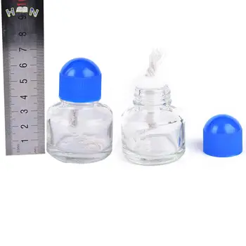 1 x 25ML Alkoholio Degiklis Žibinto Stiklas 6.2 cm*4,2 cm Chemijos Laboratorijoje Mokymo įranga Lašas Laivybos