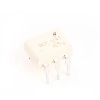 10vnt/Daug MOC3041M CINKAVIMAS-6 MOC3041 Simistorių & SCR Išėjimo Optocouplers NULIO SIMISTORIŲ darbinė Temperatūra:- 40 ° C-+ 85 C