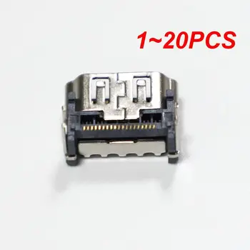 1~20PCS HDMI-suderinamas Prievadas Socket Sąsaja Sidabro Nešiojamas Mini Lengvas, Aukštos Kokybės buitinė technika