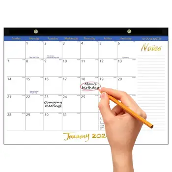 2024-2025 Sieninis Kalendorius Stalo, Sieninis Kalendorius Mėnesio Kalendorius Dviejų Metų Planavimo Praktinis Stalas Planuotojas 2024-2025 Kompaktiškas Mėnesio