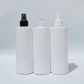 20pcs 350ml Tuščias Baltas Kosmetikos Purškimo Buteliai Kosmetikos Pakuotės,Balto Plastiko PET Taros Su Rūko Purkštuvu Siurblys
