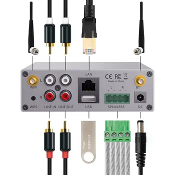 A50 namų kino smart audio lab mini garso stiprintuvo galios stiprintuvo skaitmeniniai stiprintuvai