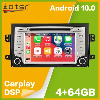 Android10 PX5/PX6 Carplay Automobilių Grotuvas GPS Navigacija SUZUKI SX4 2006-2012 Auto Stereo Multimedia Player Galvos Vienetas Nemokamai žemėlapyje