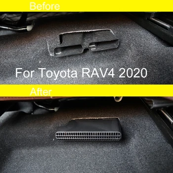 Automobilių stiliaus Dulkių blokavimo apsaugos dangtelis oro išleidimo oro kondicionierius, pagal ABS sėdynės Toyota RAV4 
