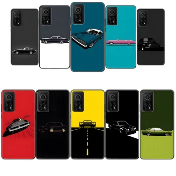 Cool automobilių Sporto Telefono dėklas fundas korpuso dangtelis Xiaomi Mi 9t 10t 11 11i 11x Poco M3 Pro X3 Nfc F3 Redmi 9 8 7 Black Soft Coque