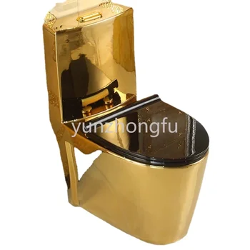 Europos auksinio tualeto sifonas anti-kvapas Europos spalvos klozeto sėdynė suaugusiųjų tualetas namuose