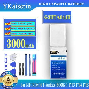 G3HTA044H DAK822470K Nešiojamas Baterija Microsoft Surface Book 1 Book1 1703 1704 1705 7.5 V 3000mAh G3HTA020H Batterie + Įrankiai