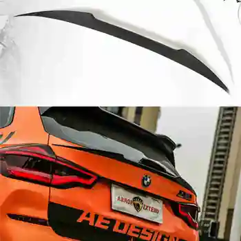 Galinis Stogo Aptakas Įkrovos Lūpų Sparno BMW X3 G01 2018 - 2020 M Galinis Spoileris anglies pluošto Atrodo
