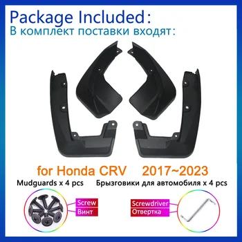 Honda CR-V CRV CR V 2017 2018 2019 - 2021 2022 Purvo Atvartu Purvasargių Splash Apsaugai Priekiniai Galiniai Varantys Sparnas Blyksnius Priedai
