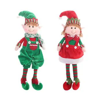 Kalėdų Elf Lėlės Kalėdų Elf Lėlės Apdailos Žavinga Dovana Keistis