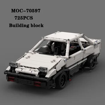 Klasikinis Kūrimo Bloką SS-70597 Superautomobilį Statinė Versija 725pcs Aukštos Sunku Sujungimas Dalys Suaugusių Vaikų Žaislas Gimtadienio Dovana