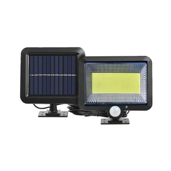 LED Saulės Šviesos Lauko Sodo Puošmena Saulės 100COB Šviesos Vandeniui Saulės energija Varomas Akiratyje Saugos Šviesos