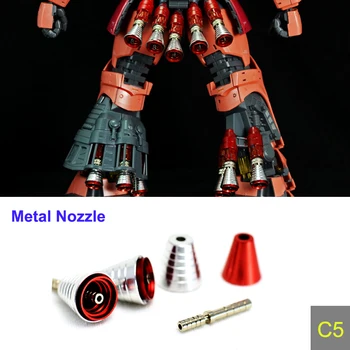 Mecha Anime Modelis Metalo Papildyti Pakeitimo Gabalas Informacijos Pataisyta Metalo Antgalis Vairo Išmetiklis C5