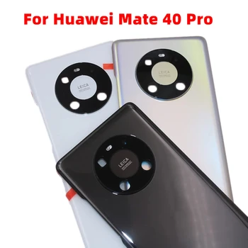 Originalą Huawei Mate 40 Pro Galinį Dangtelį Stiklo Būsto Galinių Durelių Atveju Fotoaparatas Objektyvo Rėmas