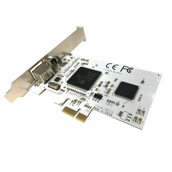 PCIE Expansion Card PCIE Į AV Priežiūros HD Raiška 640 x 480 Vaizdo įrašymo Plokštę įmontuotą CX23881 Lustas