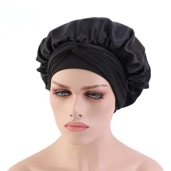 Plaukų Priežiūra Moterims variklio Dangčio Merginų galvos Apdangalai, Plaukų Aksesuarai Turbaną Skrybėlę Moterų Headwraps Miego bžūp Miega Skrybėlę