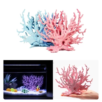 Povandeninis Dirbtinis, Netikras Koralų Vandenį Augalų Kraštovaizdžio Žuvų Bakas Modeliavimas Netikrą Koralų Akvariumo Apdaila Šeimos Micro Papuošalai