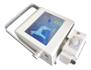 Profesinio mokymo DR Mašina Veterinarijos 5Kw Aukšto Dažnio X Ray Touch Screen Sistema DR Mašina