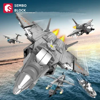 SEMBO BLOKUOTI J-35 naikintuvų blokai Keičia roboto modelį 