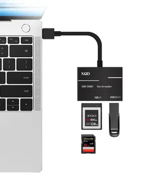 USB 3.0 XQD Kortelių Skaitytuvas SD SDHC Kortelė, USB atmintinė, Atminties Skaitytuvas Perdavimo Sony M/G Serijos Windows/Mac OS Kompiuteris PC