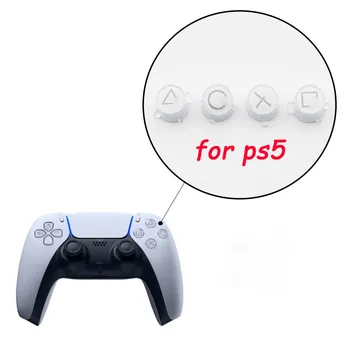 Už PS5 Krypties Funkcinį Klavišą Mygtuką PS5 Valdiklio Mygtuką Kryžiaus Želė Crystal Clear Mygtuką Pakeitimo Priedai