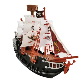 Vaikai Piratų Žaislai, Piratai Laivą Plaything Įdomu Unikalus Valtys Modelis Žaislais Stalo Ornamentas Valtis Žaislas, skirtas Namų Darželis